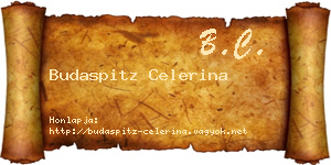Budaspitz Celerina névjegykártya